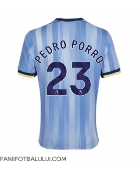 Tottenham Hotspur Pedro Porro #23 Tricou Fotbal Replică 2024-25 Barbati Deplasare
